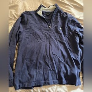 Brooks Brothers Navy Quarter Zip